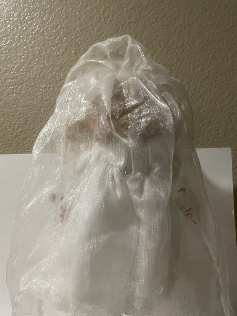 Bride PORCELAIN HORROR DOLL HAUNTED HANDPAINTED SPOOKY GHOSTLY EERIE UNEARTHLY